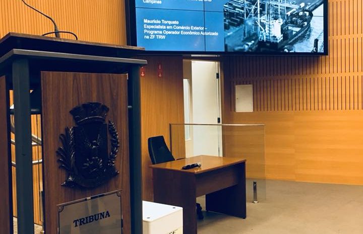  Palestra sobre a Importância do OEA para o Comércio Exterior