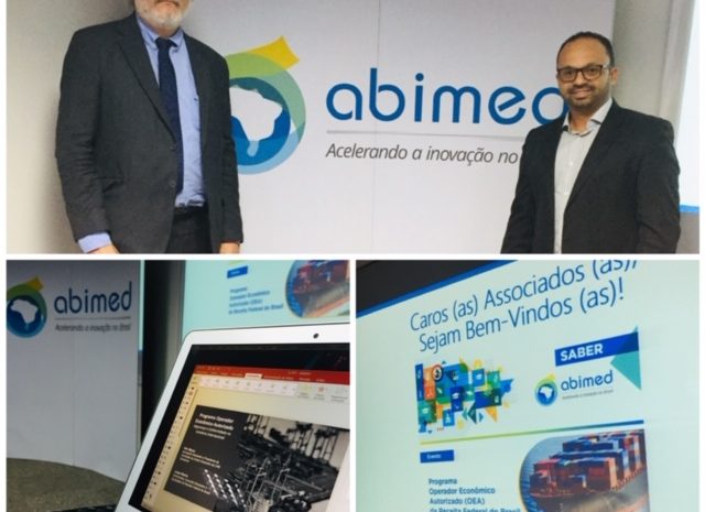  Confira como foi Palestra Operador Econômico Autorizado na ABIMED